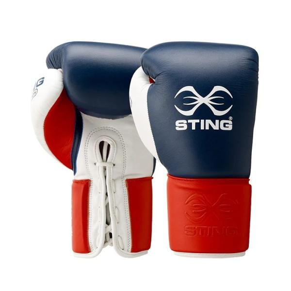 STING EVOLUTION FIGHT GLOVE - 10oz - BLACK / GOLD - 1039605