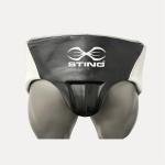 STING PRO LEATHER ABDOMINAL GUARD - XL - WHITE/BLACK - 1039681