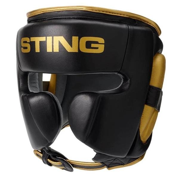 STING VIPER GEL FULL FACE HEAD GUARD - L - WHITE/BLACK - 1039711