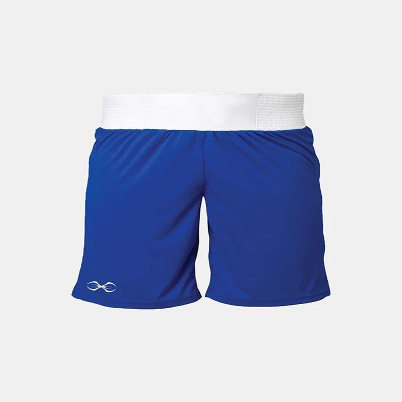 STING JUNIOR METTLE BOXING SHORT - SIZE 16 - BLUE - J-ST1026-BL16