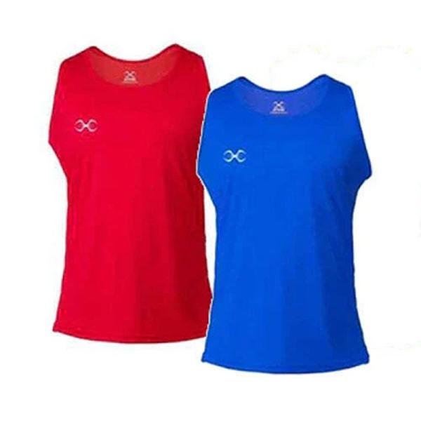 STING JUNIOR MALE METTLE BOXING SINGLET - SIZE 10 - RED - JM-ST1027-RD10