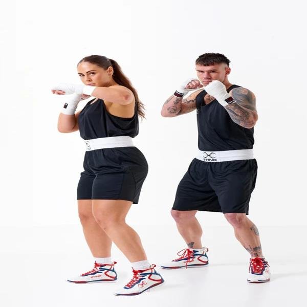 STING METTLE BOXING SHORT - SIZE XS - BLACK - M-ST1026-BK00