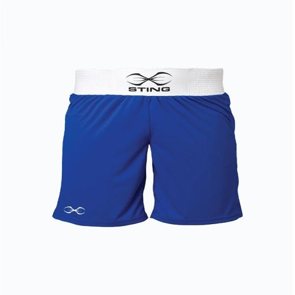 STING METTLE BOXING SHORT - SIZE 2XL - BLUE - M-ST1026-BL05