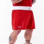 STING METTLE BOXING SHORT - SIZE 2XL - RED - M-ST1026-RD05