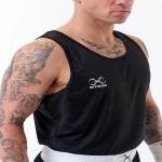 STING MENS METTLE BOXING SINGLET - SIZE XL - BLACK - M-ST1027-BK04