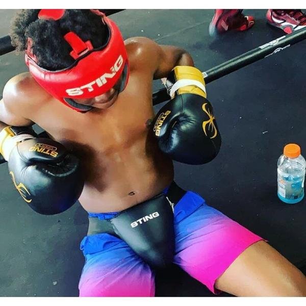 STING COMPETITION LIGHT GROIN GUARD - S - BLACK - S09P-CGGS