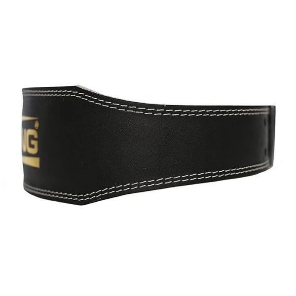 STING ECO LEATHER LIFTING BELT 4INCH - M - BLACK / GOLD - S10W-BS42