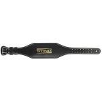 STING ECO LEATHER LIFTING BELT 6INCH - XL - BLACK / GOLD - S10W-BS64