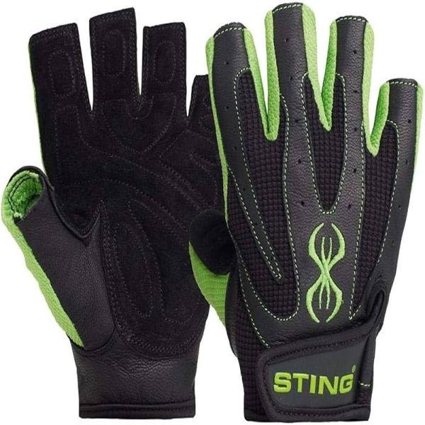 STING ATOMIC TRAINING GLOVE - M - BLACK / GREEN - S10W-GA62
