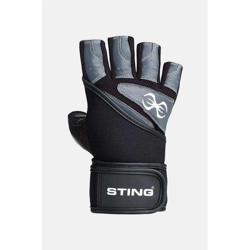 STING EVO7 TRAINING GLOVE WRIST WRAP - S - BLACK - S10W-GE71