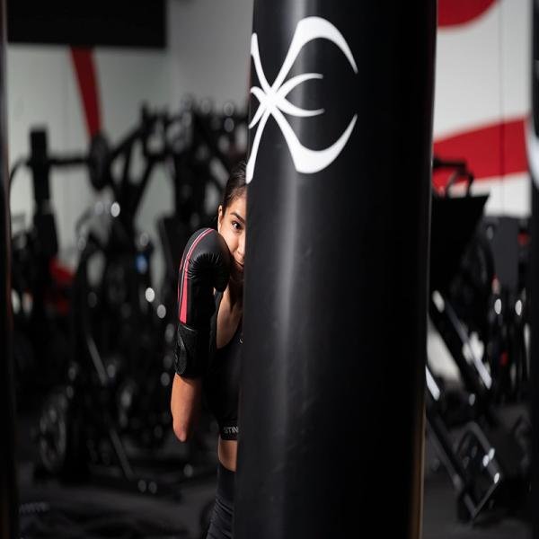 STING SUPER SERIES PUNCH BAG - 6FT / 180CM - SILVER - S17B-BW180