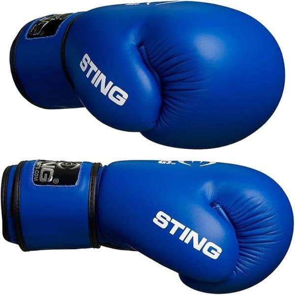 STING COMPETITION AIBA BOXING GLOVE - 10oz - RED - S2AG-0212