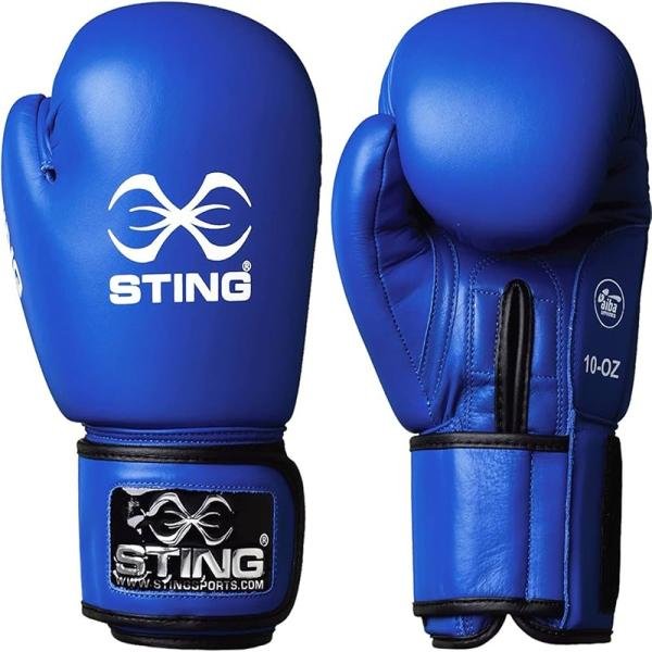 STING COMPETITION AIBA BOXING GLOVE - 12oz - RED - S2AG-0213