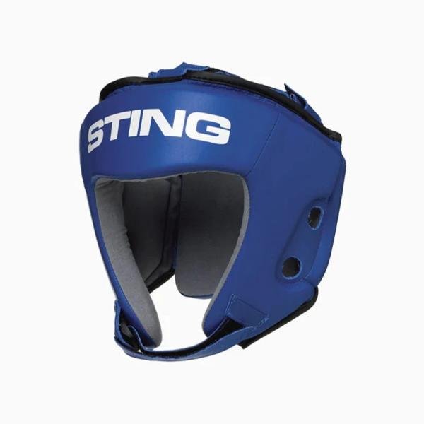 STING COMPETITION AIBA HEAD GUARD - XL - RED - S2AH-0204
