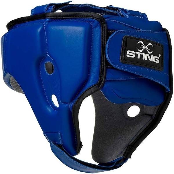 STING COMPETITION AIBA HEAD GUARD - S - BLUE - S2AH-0301