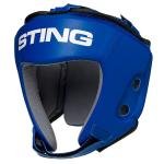 STING COMPETITION AIBA HEAD GUARD - L - BLUE - S2AH-0303