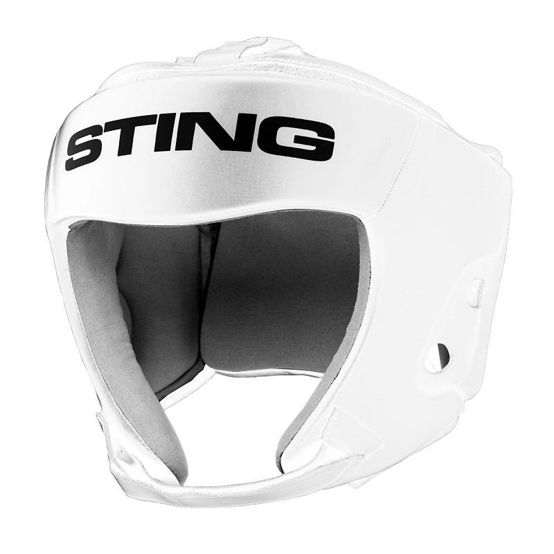 STING ORION GEL OPEN FACE HEAD GUARD - S - BLACK - SAH-0101