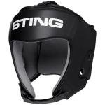 STING ORION GEL OPEN FACE HEAD GUARD - S - BLACK - SAH-0101
