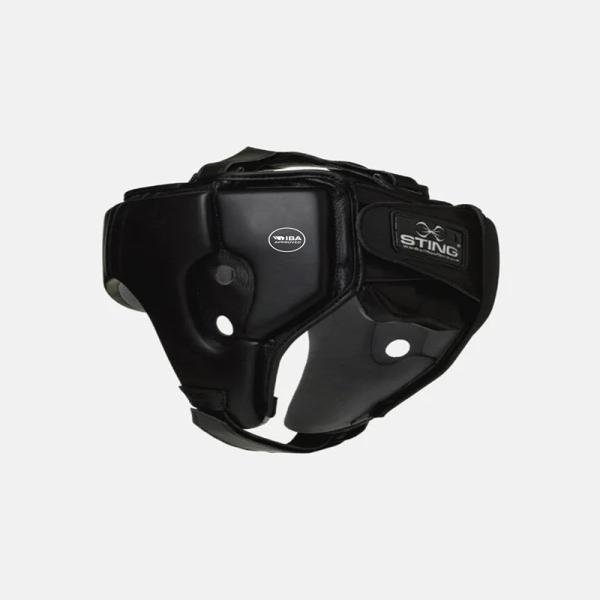 STING ORION GEL OPEN FACE HEAD GUARD - S - BLACK - SAH-0101