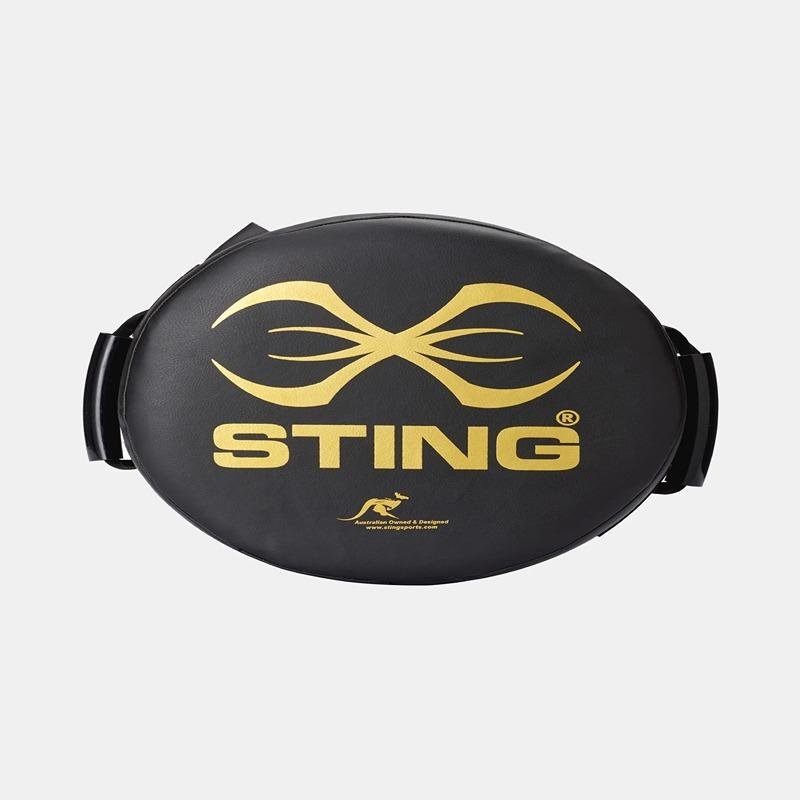STING ROUND HD BUMP/STRIKE SHIELD - STANDARD - BLACK - SBS-704BK