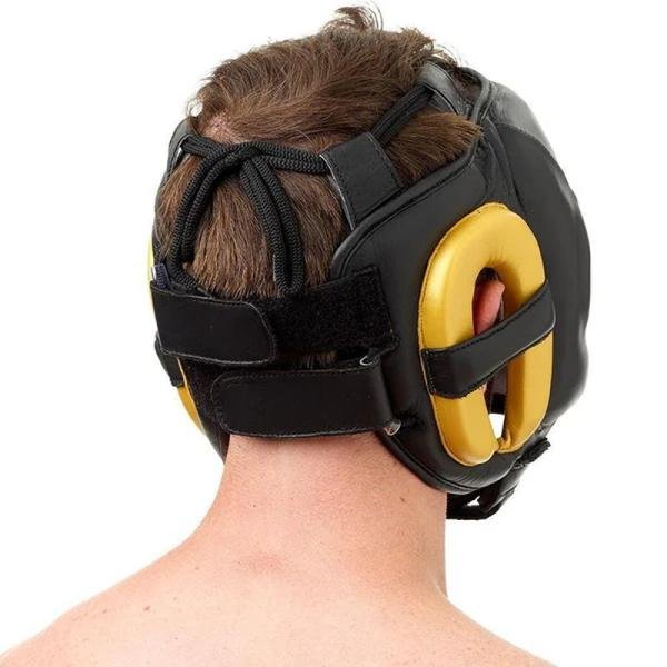 STING EVOLUTION FACE SHIELD - S - WHITE/GOLD - SEFS-12101