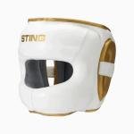 STING EVOLUTION FACE SHIELD - S - BLACK / GOLD - SEFS-1701