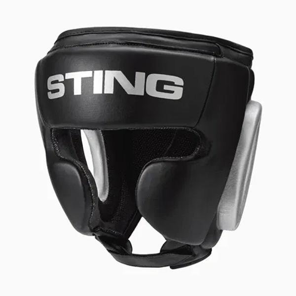 STING ARMALITE FULL FACE HEAD GUARD - S - BLACK/RED - SHC-0201