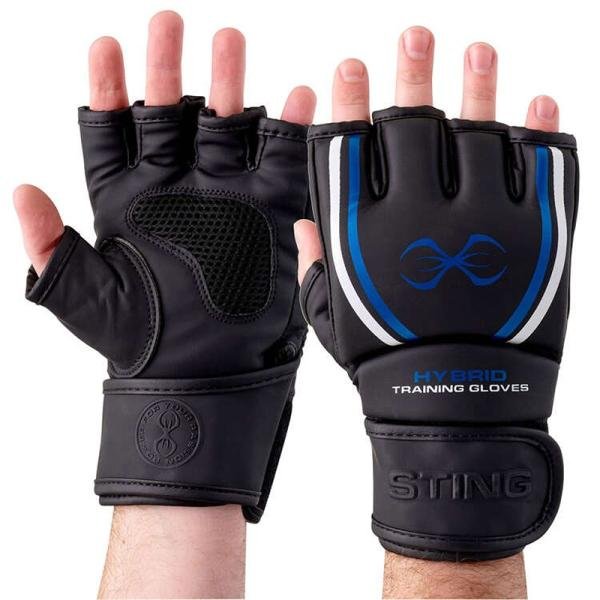 STING GEL HYBRID TRAINING GLOVE - M - BLACK/GOLD - SO9P-GGRM