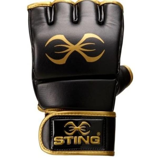 STING GEL HYBRID TRAINING GLOVE - S - BLACK/GOLD - SO9P-GGRS