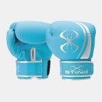 STING AURORA WOMENS BOXING GLOVE - 10oz - BLACK / AQUA - SPBG-1512