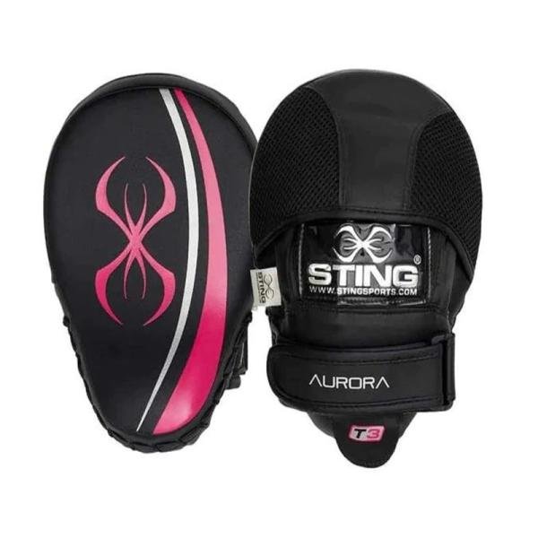 STING AURORA WOMENS FOCUS MITT - STANDARD - BLACK / AQUA - SPFM-1508