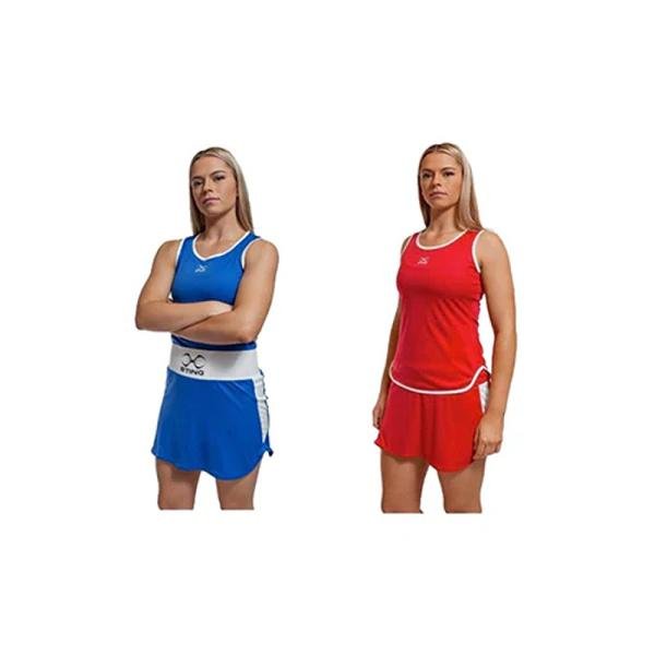 STING FEMALE CALIBRE SKORT - SIZE XS - RED - W-ST1029-R00