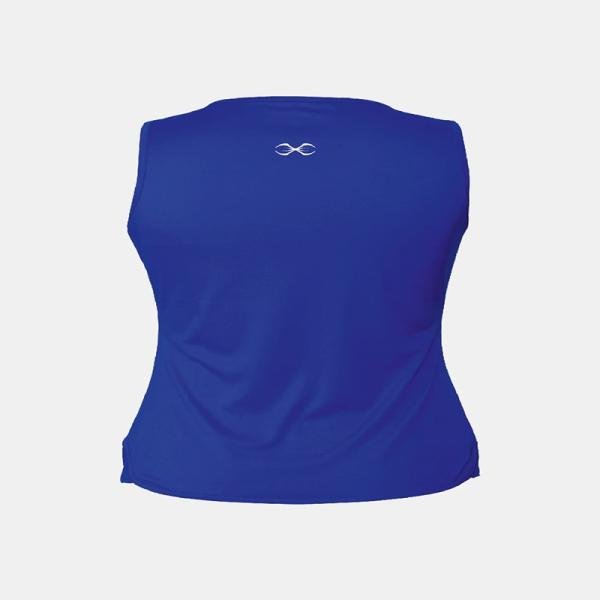STING FEMALE BOXING METTLE SINGLET - SIZE XL - BLUE - W-ST1043-B04