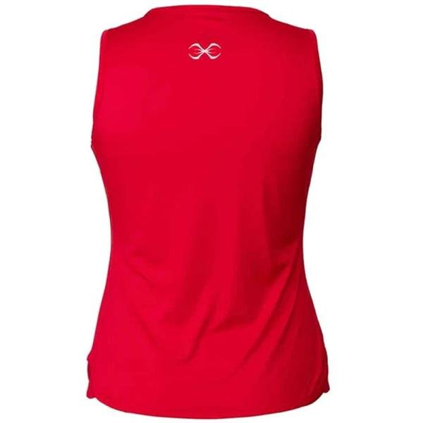STING FEMALE BOXING METTLE SINGLET - SIZE M - RED - W-ST1043-R02
