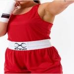 STING FEMALE BOXING METTLE SINGLET - SIZE M - RED - W-ST1043-R02