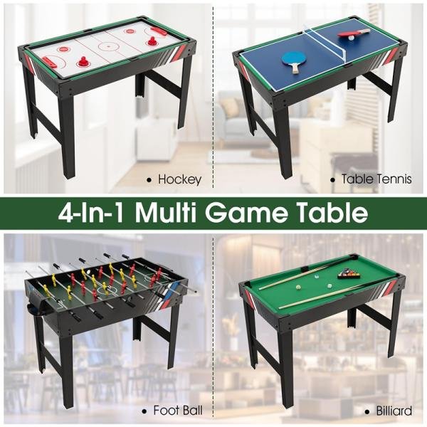 WINMAX 4 IN 1MULTI GAMES TABLE - WMG76695