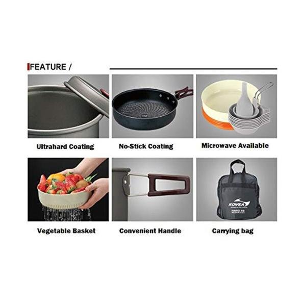 Kovea KOVEA HARD 56 COOK SET - KSK-WH56-COOK SET