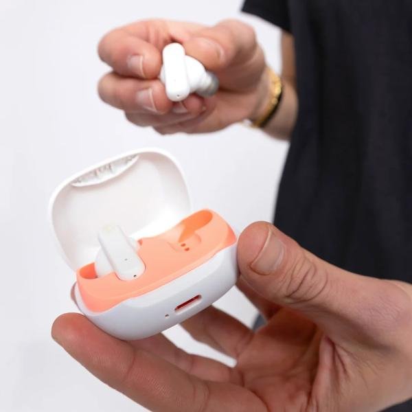 SKULLCANDY SMOKIN BUDS TRUE WIRELESS IN-EAR-BONE/ORANGE GLOW - S2TAW-S951