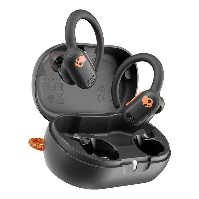 SKULLCANDY PUSH ANC ACTIVE TRUE WIRELESS IN-EAR-BLACK/ORANGE - S2PAW-S749