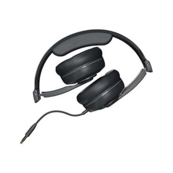 SKULLCANDY CASSETTE JUNIOR ON-EAR W/TAP TECH-BLACK - S5CSY-N003