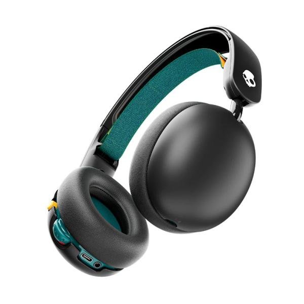 SKULLCANDY GROM KIDS WIRELESS HEADPHONE-BLACK VERDIGRIS - S6KBW-R740