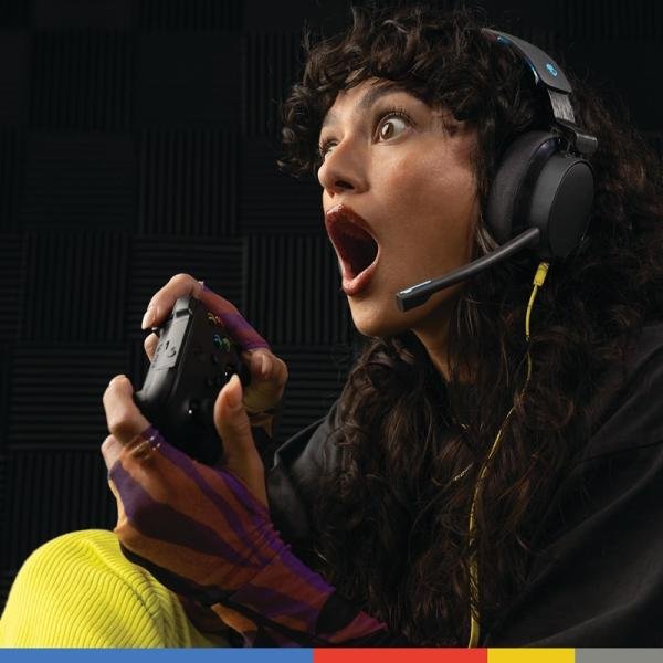 SKULLCANDY SLYR MULTI-PLATFORM GAMING WIRED OVER EAR -BLACK DIGI-HYPE - S6SYY-P003