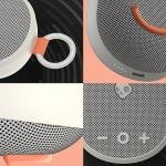 SKULLCANDY KILO WIRELESS BT PORTABLE SPEAKER-BONE/ORANGE GLOW - 2SKSK1845I0L2