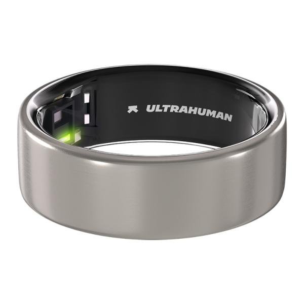 ULTRAHUMAN RING AIR- SIZE-5- RAW TITANIUM - UHRA-RT-05