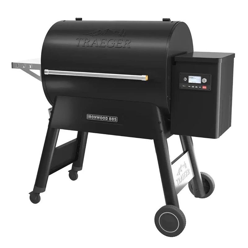 TRAEGER IRONWOOD 885 WOOD PELLET GRILL - TFB89BLFC