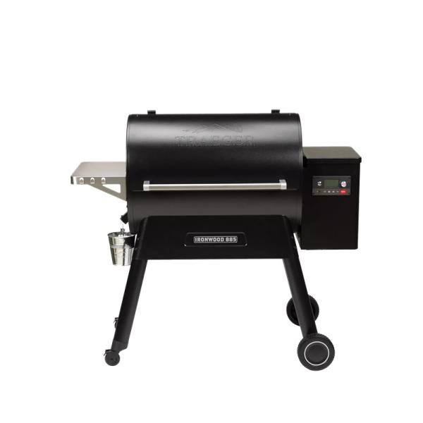 TRAEGER IRONWOOD 885 WOOD PELLET GRILL - TFB89BLFC