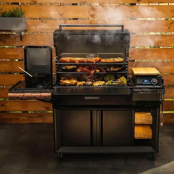 TRAEGER TIMBERLINE XL WOOD PELLET GRILL - TBB01RLGG