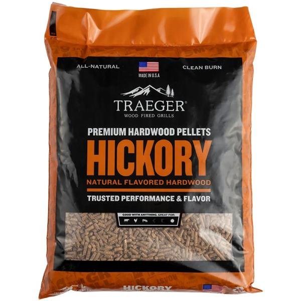 TRAEGER HICKORY PELLETS - 9 KG BAG - PEL342