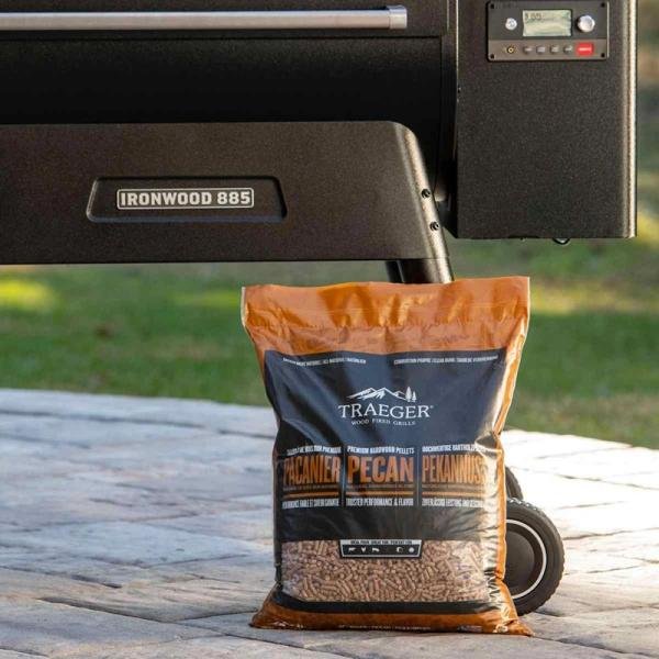 TRAEGER PECAN PELLETS -9 KG BAG - PEL340
