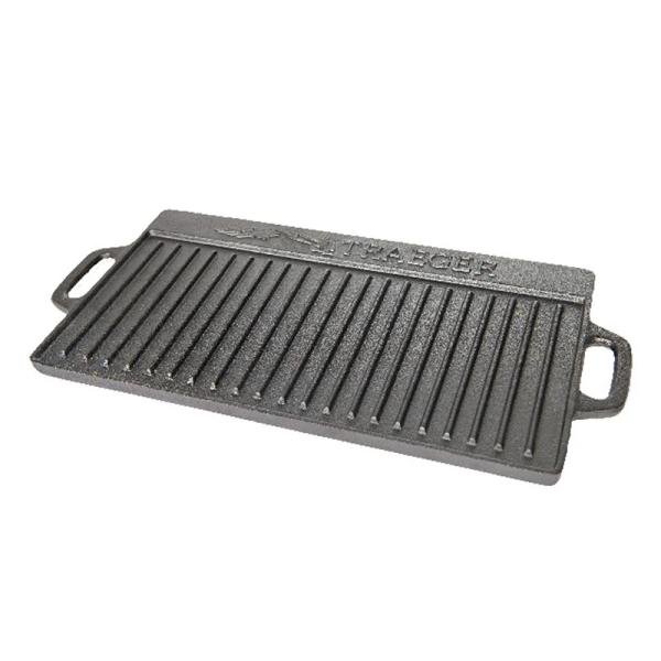 TRAEGER CAST IRON REVERSIBLE GRIDDLE - BAC382